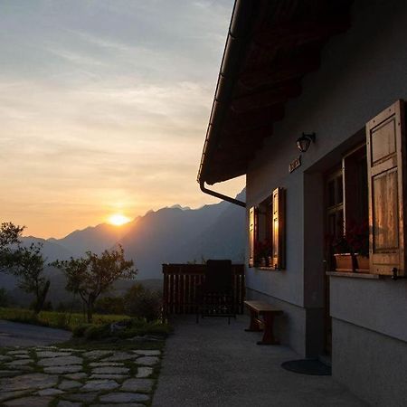 Apartma Burk Kobarid Esterno foto