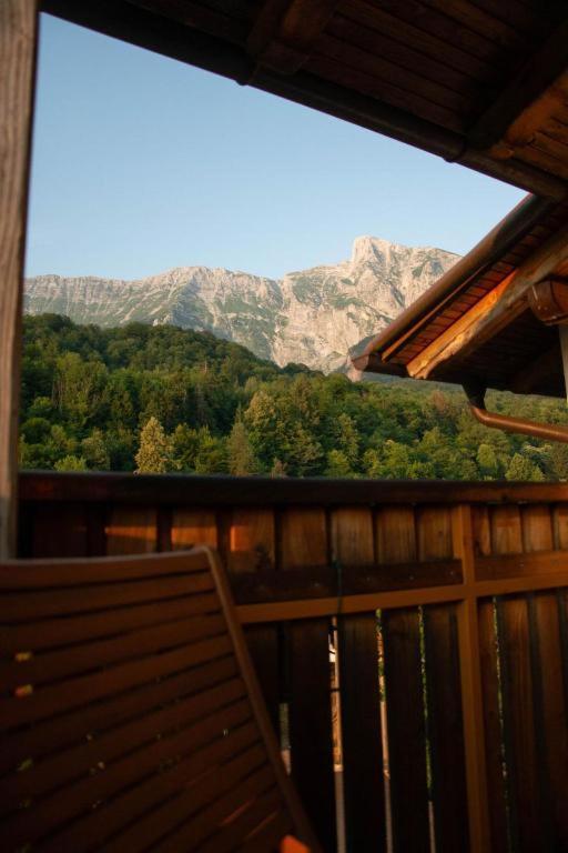 Apartma Burk Kobarid Esterno foto